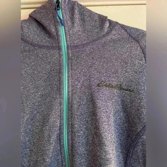 Eddie Bauer Women’s Large Zip Up Sweatshirt Hoodie - Picture 5 of 6
